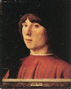 Antonello da Messina Portrait of a Man hh oil painting artist